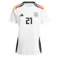 Camisa de time de futebol Alemanha Ilkay Gundogan #21 Replicas 1º Equipamento Feminina Europeu 2024 Manga Curta
